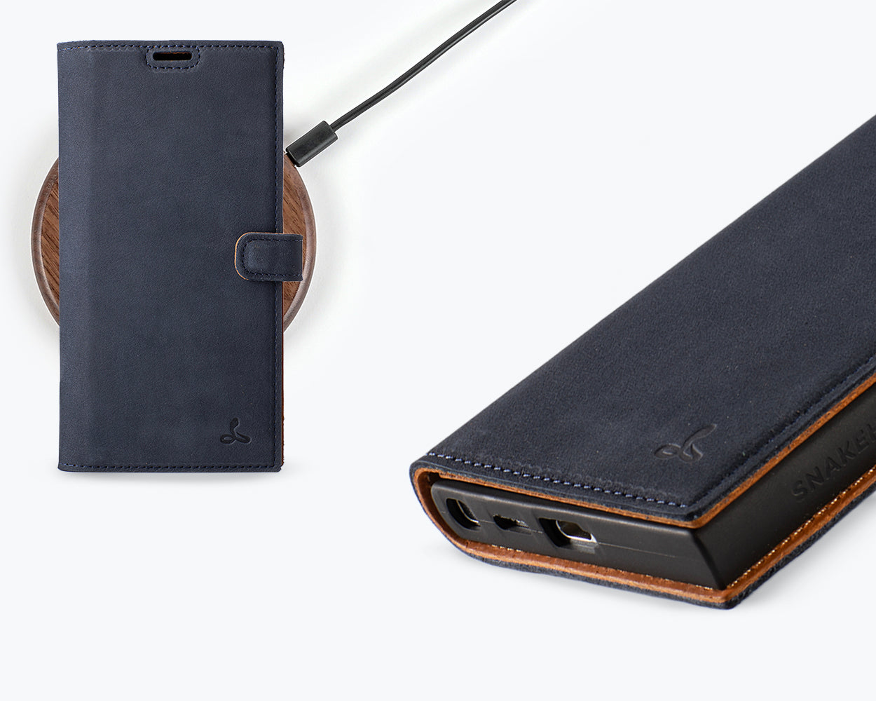 Samsung Galaxy S24 Ultra - Vintage Leather Wallet Phone Case