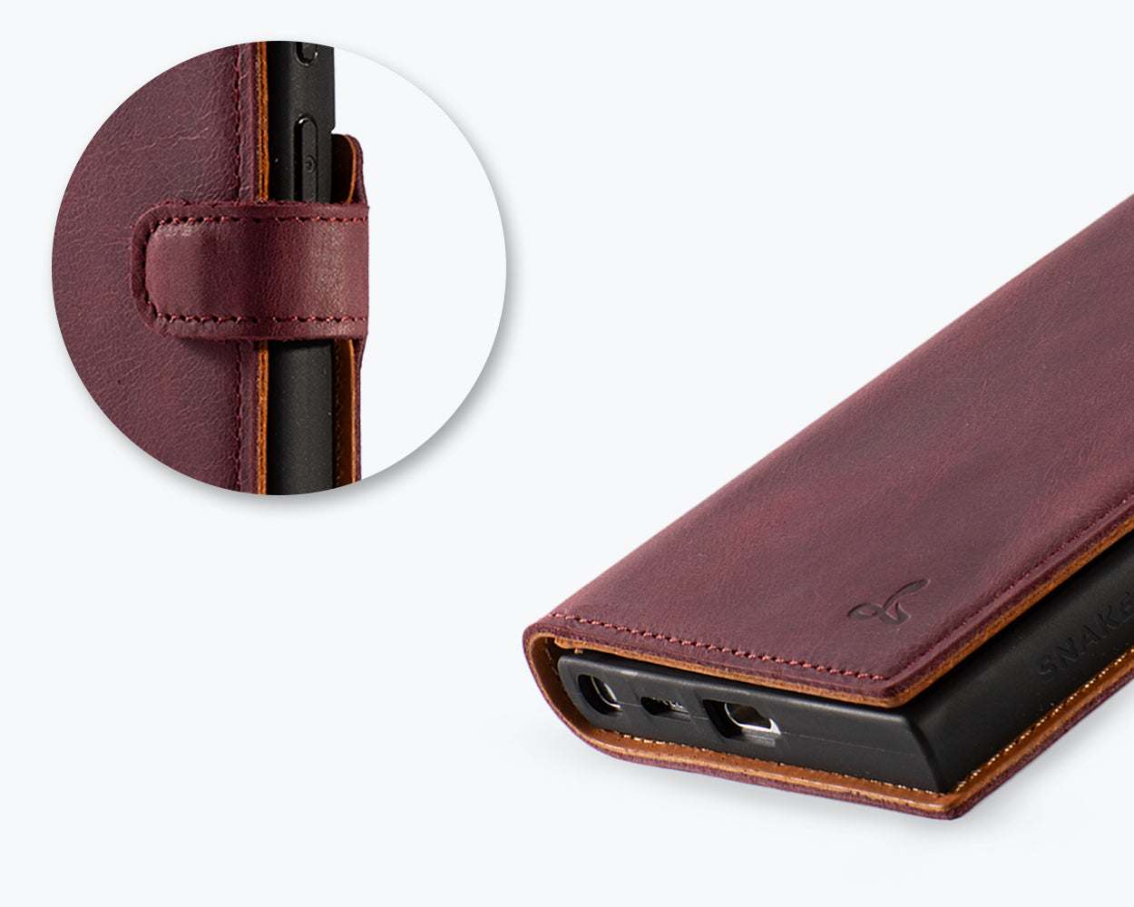 Samsung Galaxy S24 Ultra - Vintage Leather Wallet Phone Case