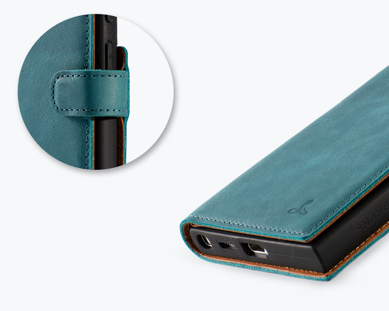 Samsung Galaxy S24 Ultra - Vintage Leather Wallet Phone Case