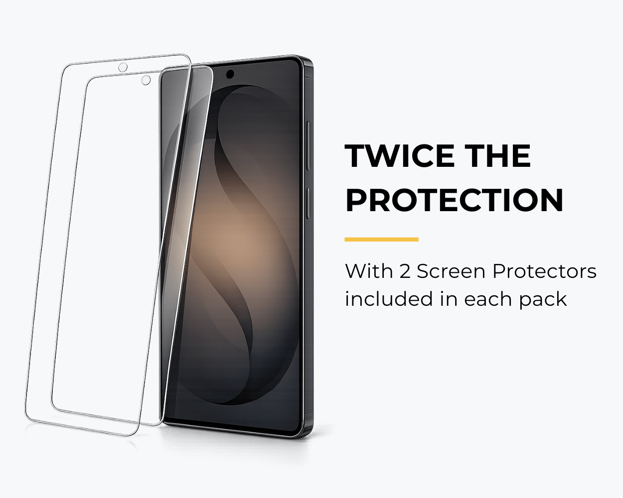 Snakehive Tempered Glass Samsung Galaxy A35/A55 - Tempered Glass Screen Protector (x2) Tempered Glass Screen Protector for Galaxy A35/A55