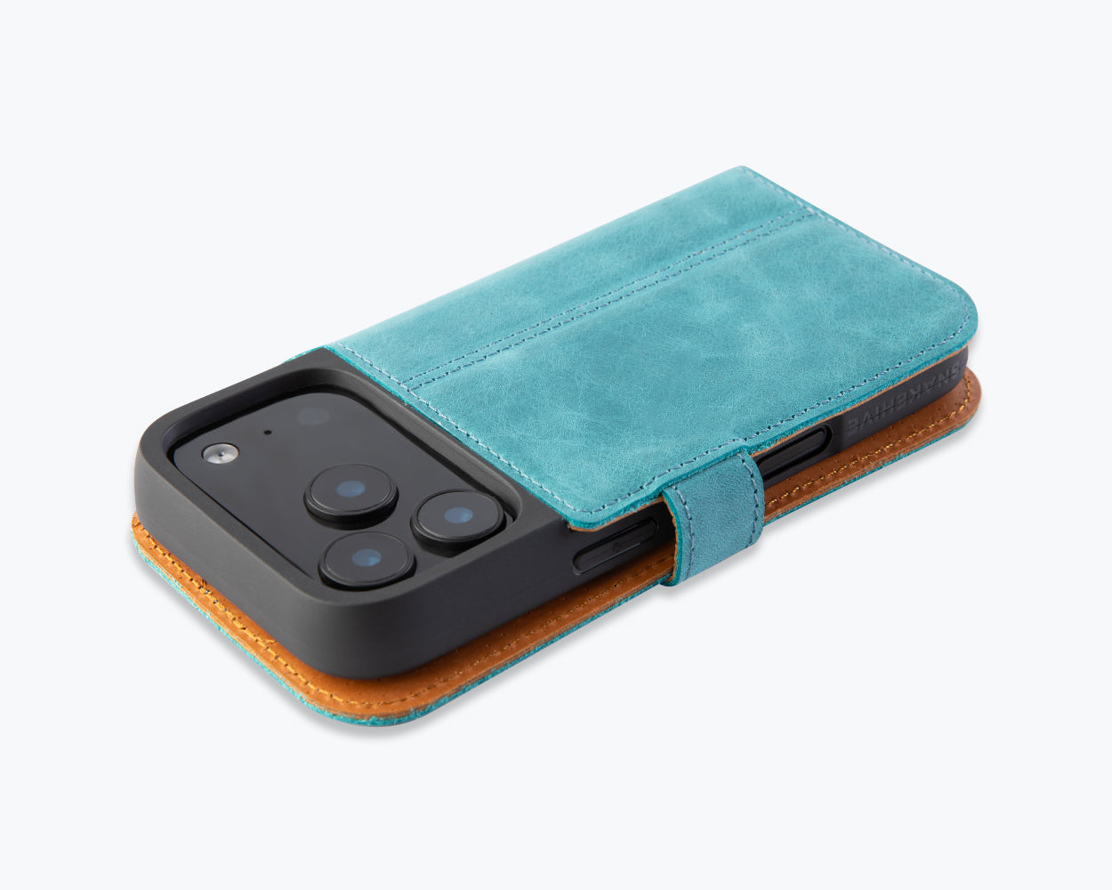 Apple iPhone 17 Pro - Vintage Leather Wallet Phone Case