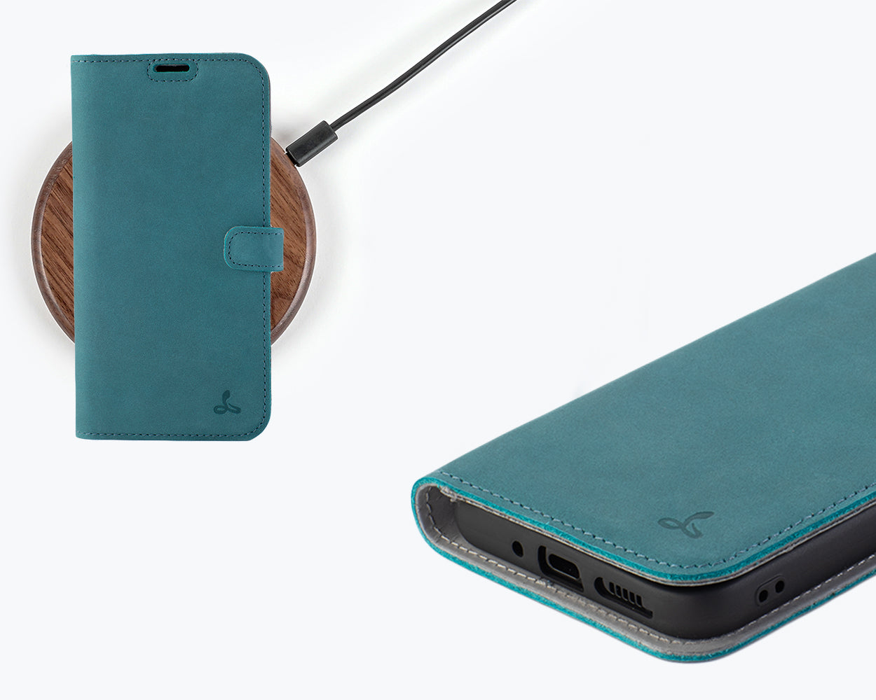 Samsung Galaxy A35 - Vintage Leather Wallet Phone Case