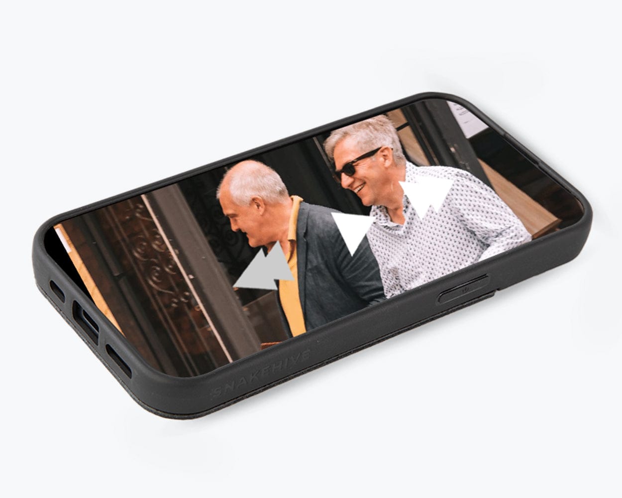 Apple iPhone 15 - Vintage Leather Back Case