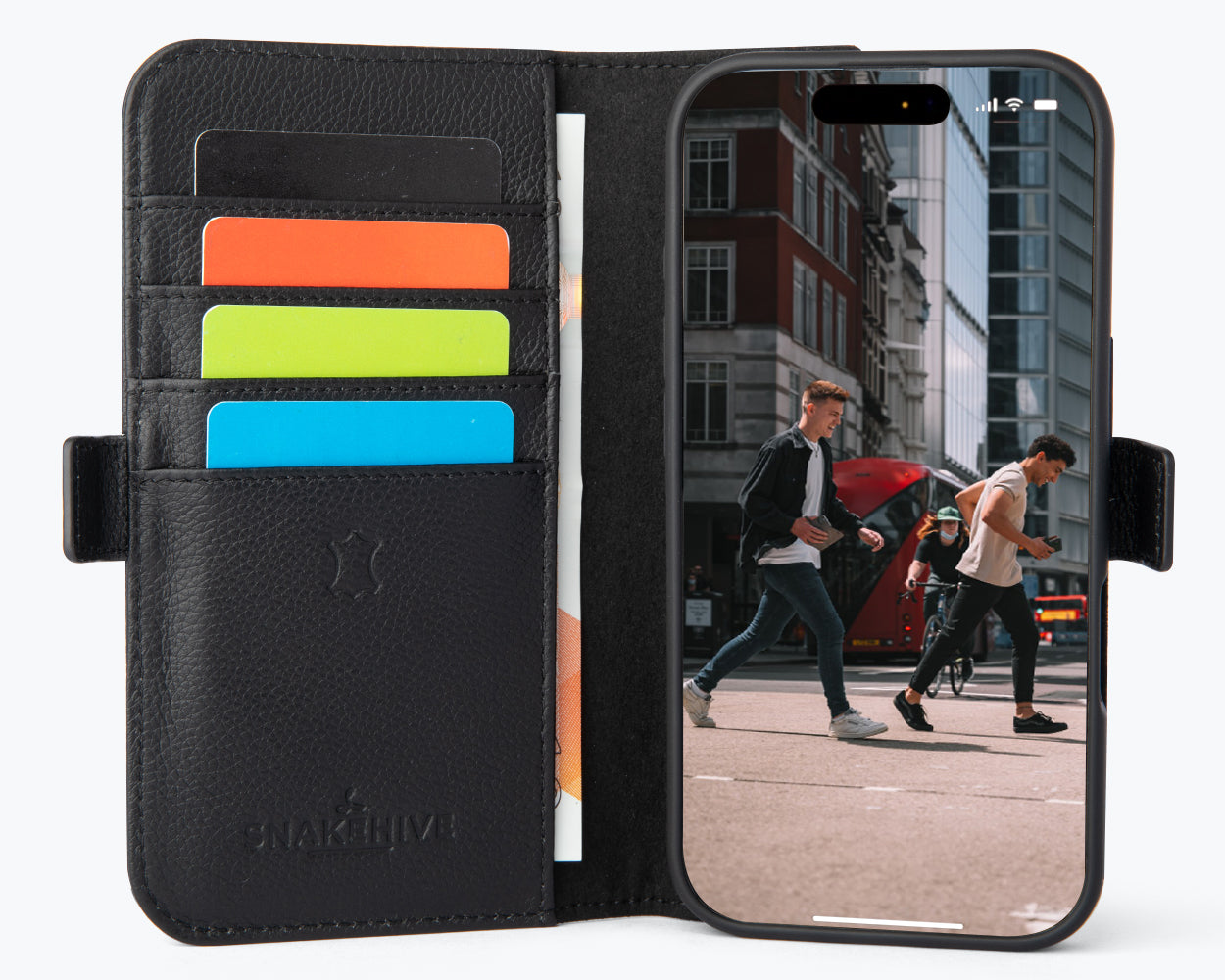 Apple iPhone 17  - Metro Leather Wallet Phone Case