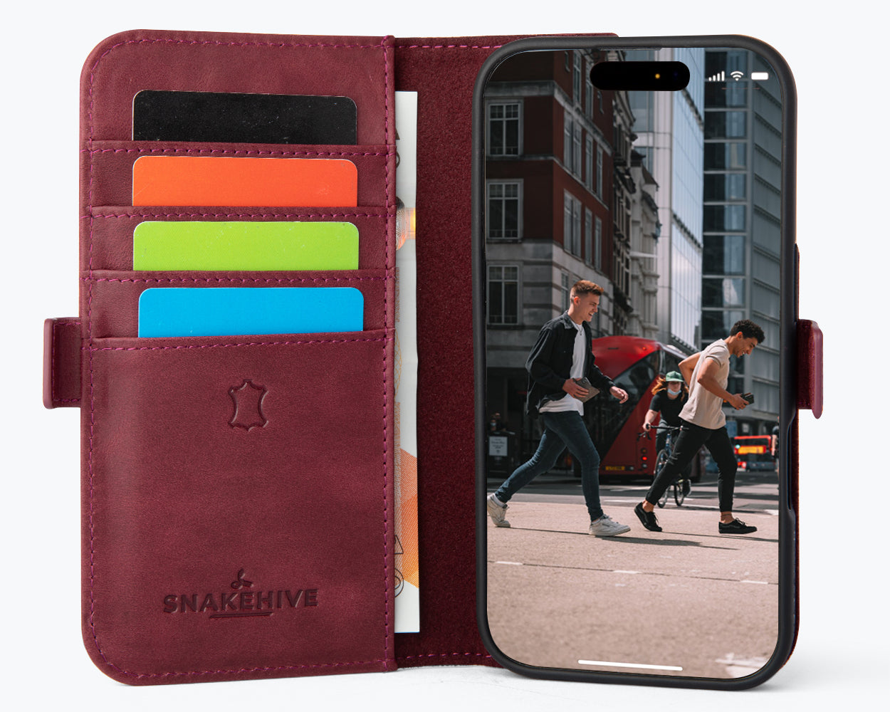 Apple iPhone 17  - Metro Leather Wallet Phone Case