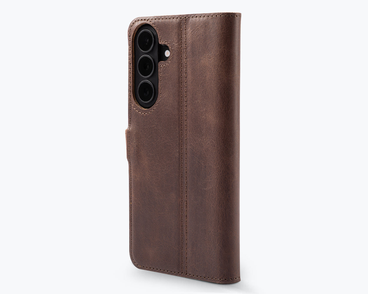 Samsung Galaxy S26 Plus - Vintage Leather Wallet Phone Case