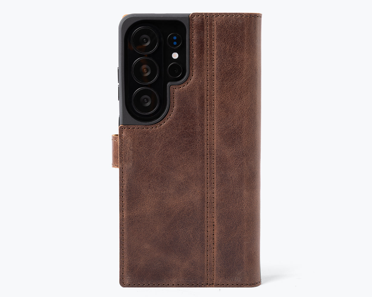 Samsung Galaxy S26 Ultra - Vintage Leather Wallet Phone Case