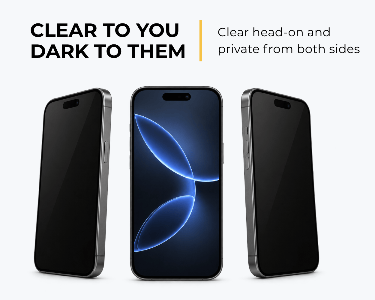 Snakehive Privacy Glass Apple iPhone 17e / 16e - Privacy Glass Screen Protector (x2) Privacy Glass Screen Protector (x2) for iPhone 17e / 16e