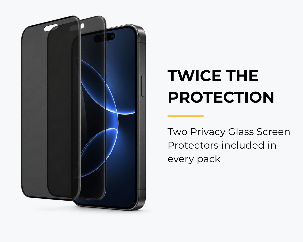 Snakehive Privacy Glass Apple iPhone 17e / 16e - Privacy Glass Screen Protector (x2) Privacy Glass Screen Protector (x2) for iPhone 17e / 16e