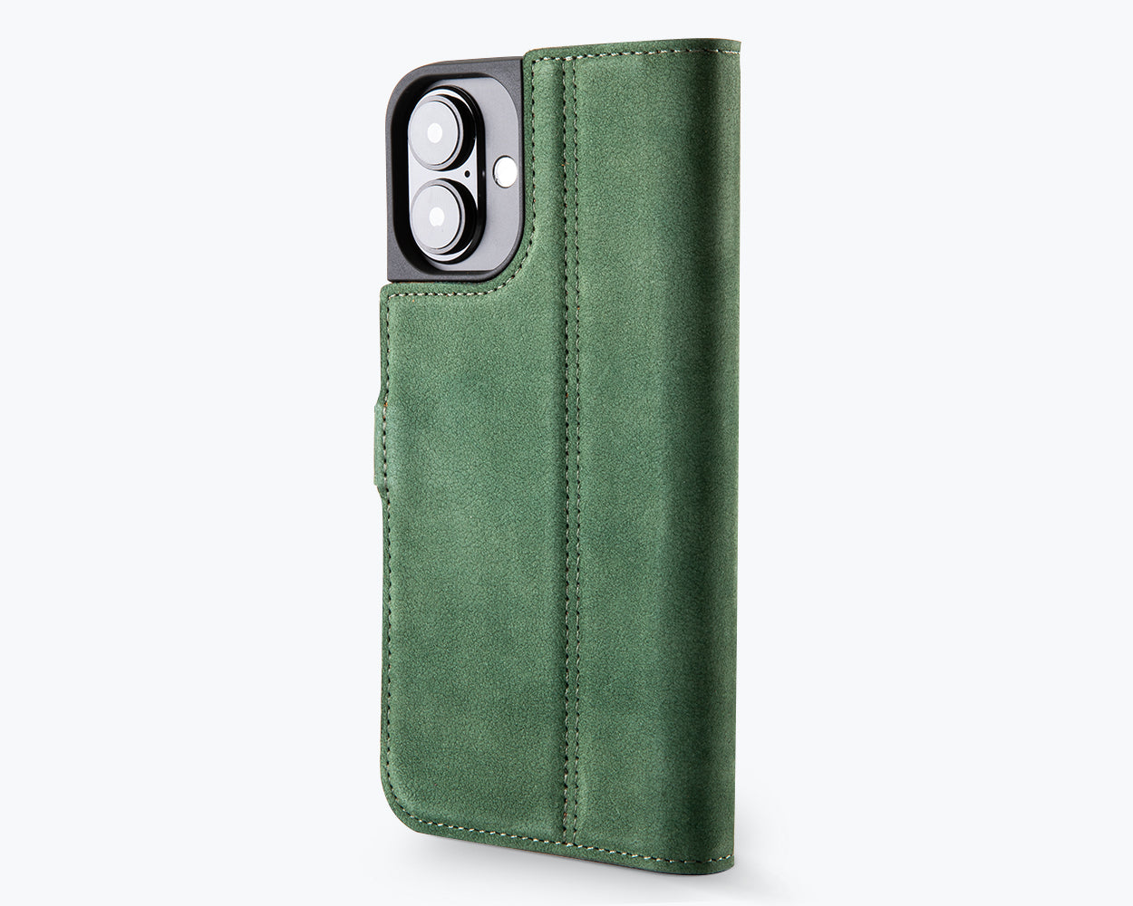 Apple iPhone 16 Plus - Vintage Leather Wallet Phone Case