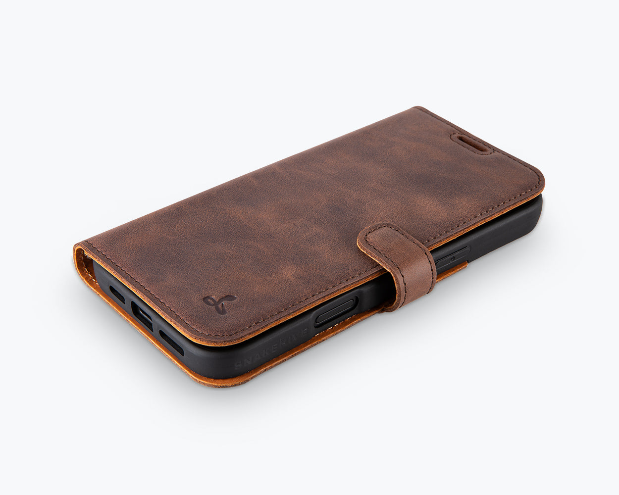 Apple iPhone 16 Plus - Vintage Leather Wallet Phone Case