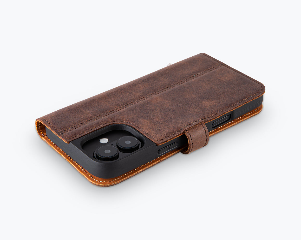 Apple iPhone 16 Plus - Vintage Leather Wallet Phone Case