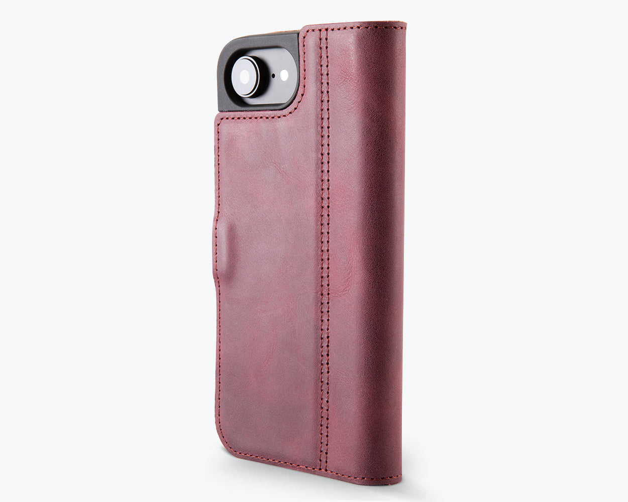Apple iPhone 16e - Vintage Leather Wallet Phone Case