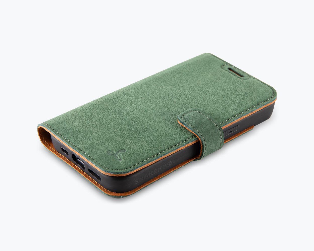 Apple iPhone 16e - Vintage Leather Wallet Phone Case