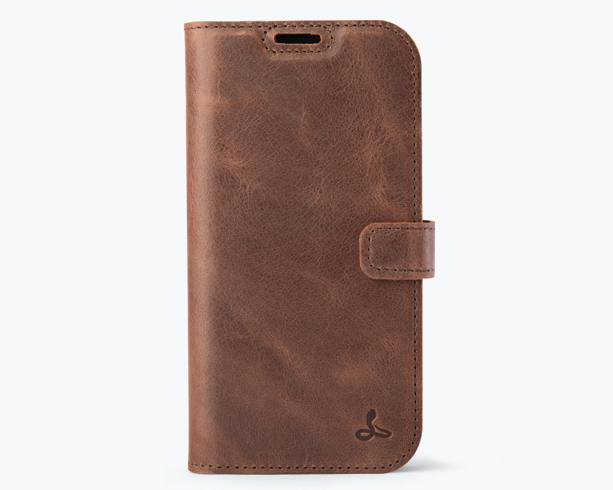 Apple iPhone 17 - Vintage Leather Wallet Phone Case