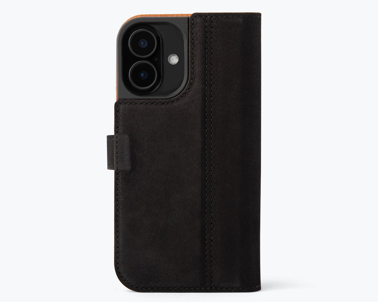 Apple iPhone 17 - Vintage Leather Wallet Phone Case