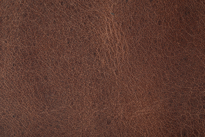 Crazy Horse Leather in Chestnut Brown