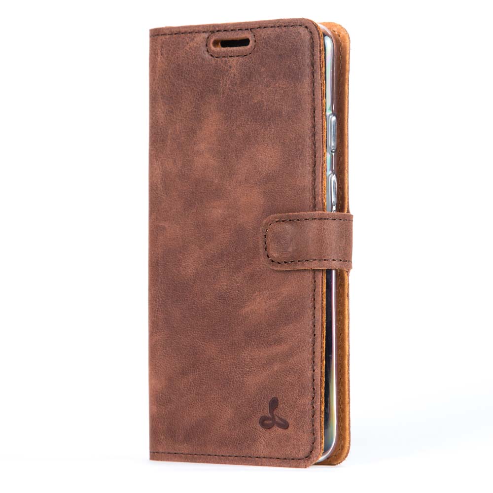 Google Pixel 3 - Vintage Leather Wallet Phone Case