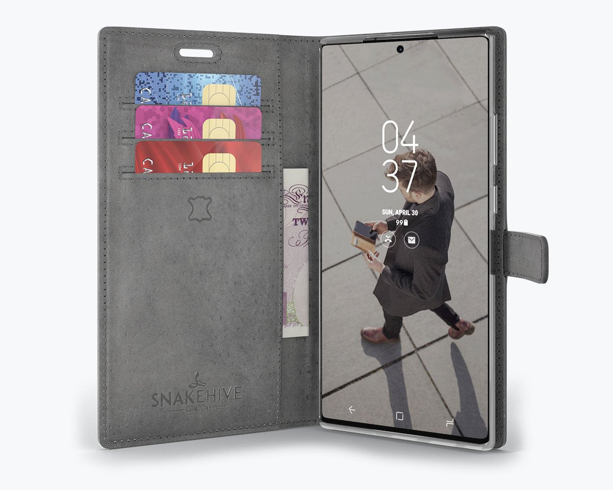 Samsung Galaxy Note 20 Ultra - Vintage Leather Wallet Phone Case