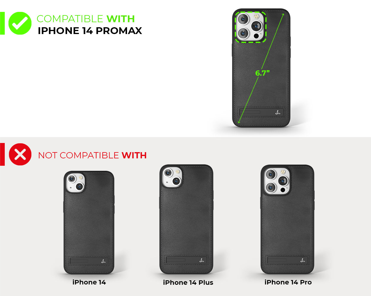 Apple iPhone 14 Pro Max - Metro Leather Phone Case