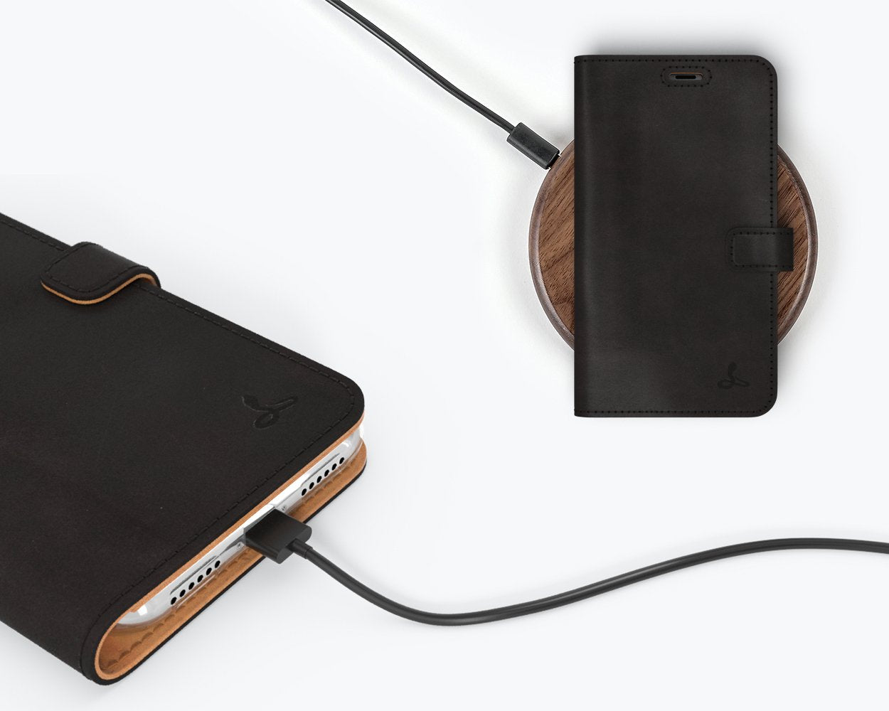 Apple iPhone XS Max - Vintage Leather Wallet Phone Case