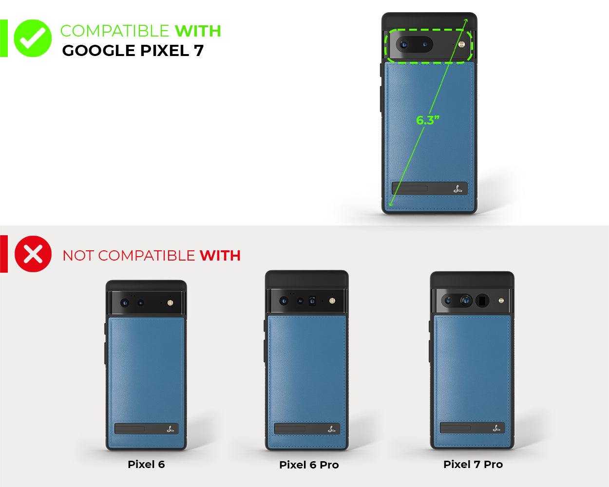 Google Pixel 7 - Metro Leather Phone Case