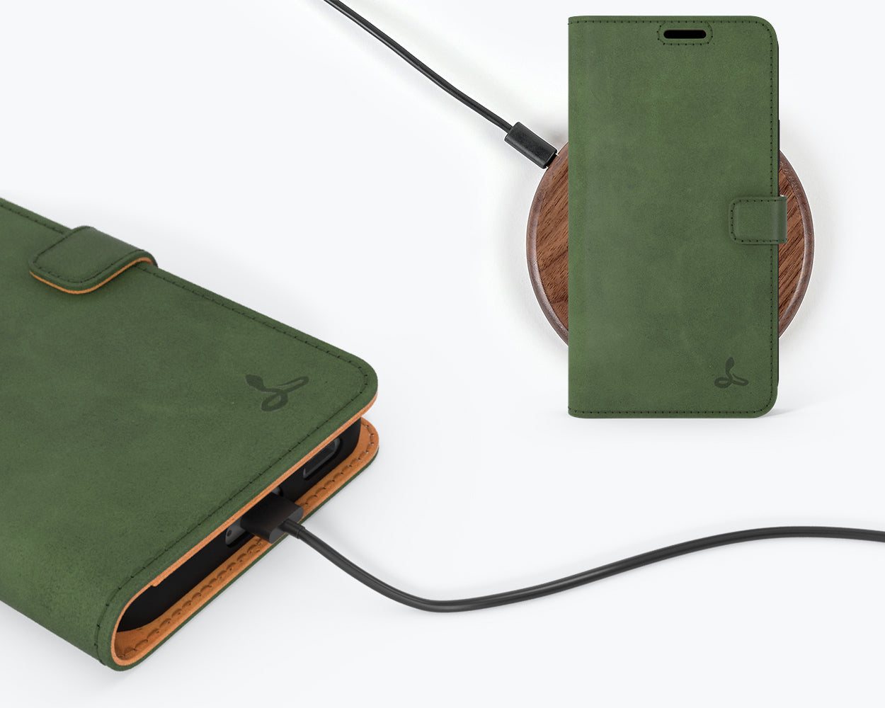 Samsung Galaxy S22 Plus - Vintage Leather Wallet Phone Case