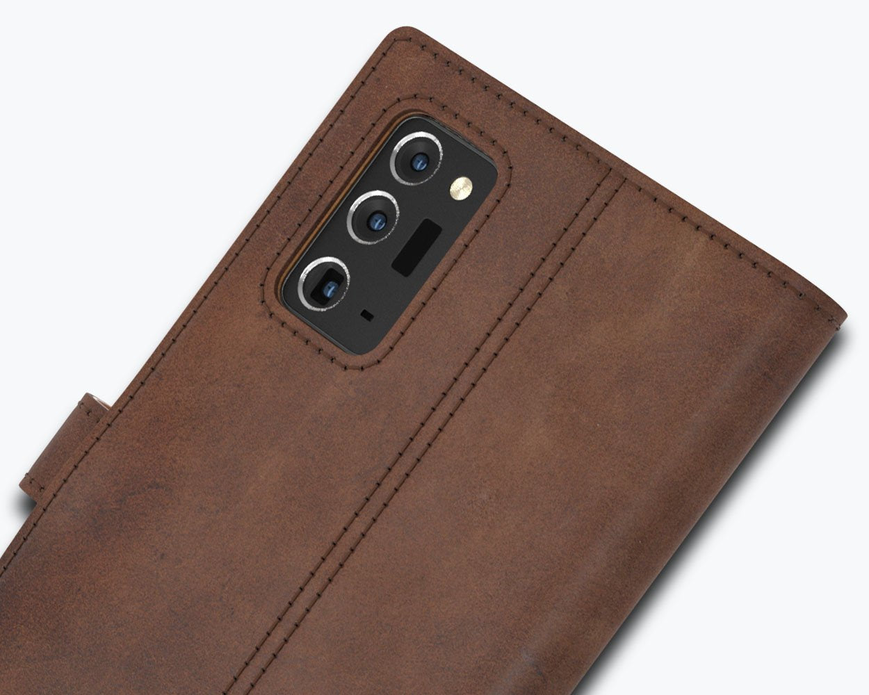 Samsung Galaxy Note 20 - Vintage Leather Wallet Phone Case