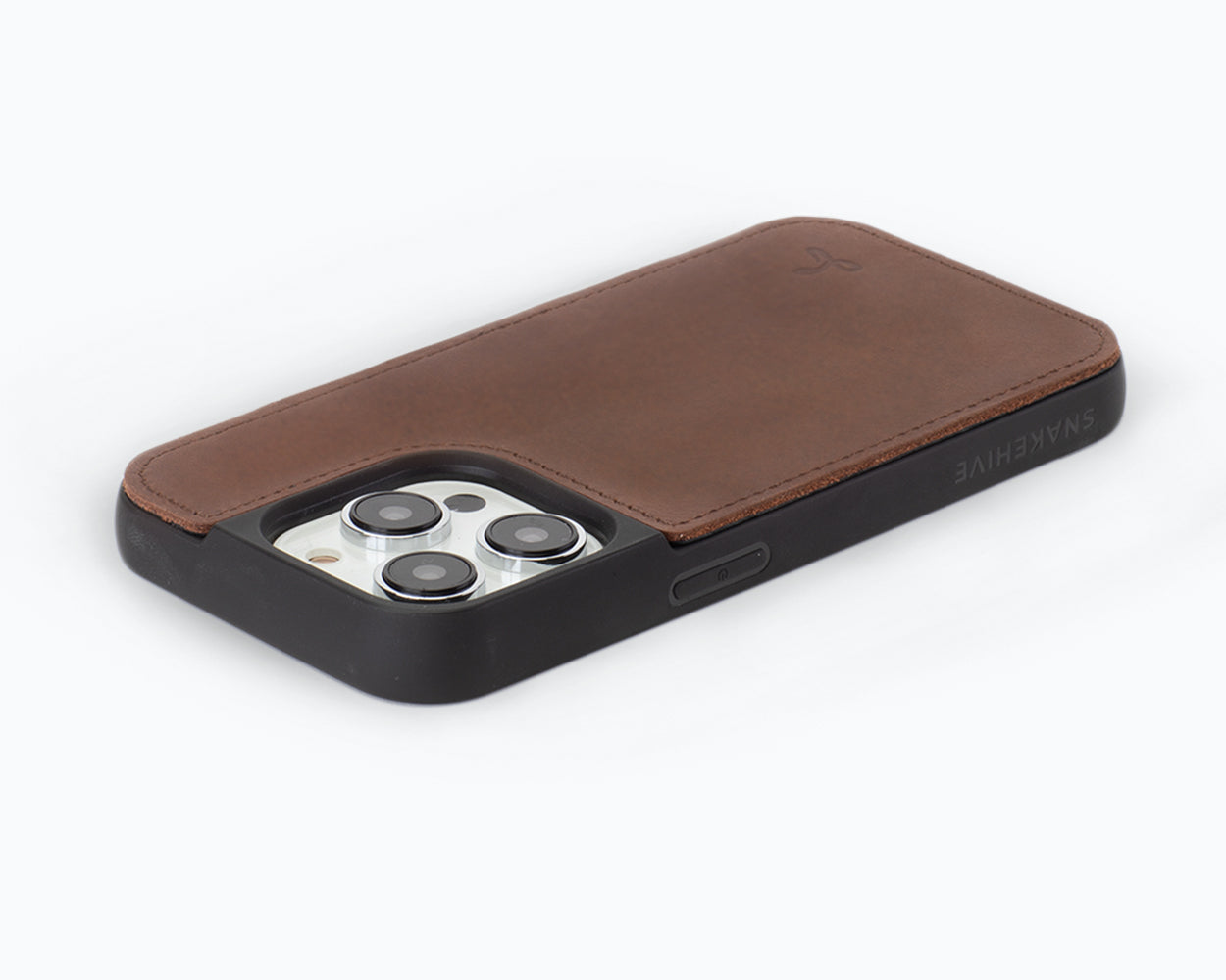 Apple iPhone 14 Pro - Vintage Leather Back Case