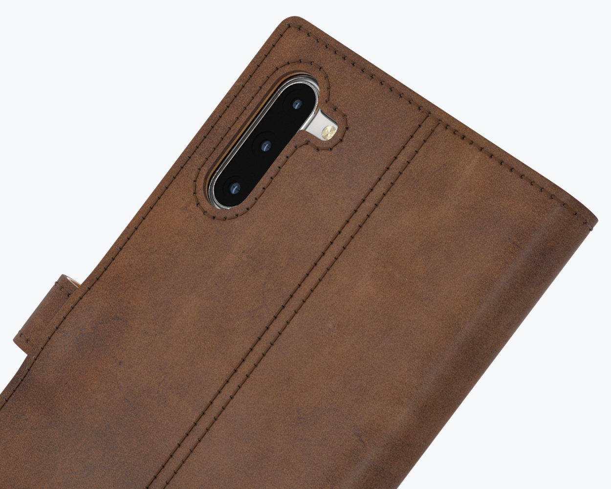 Samsung Galaxy Note 10 - Vintage Leather Wallet Phone Case