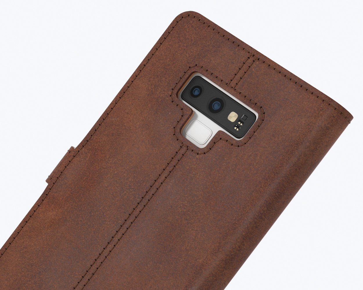 Samsung Galaxy Note 9 - Vintage Leather Wallet Phone Case