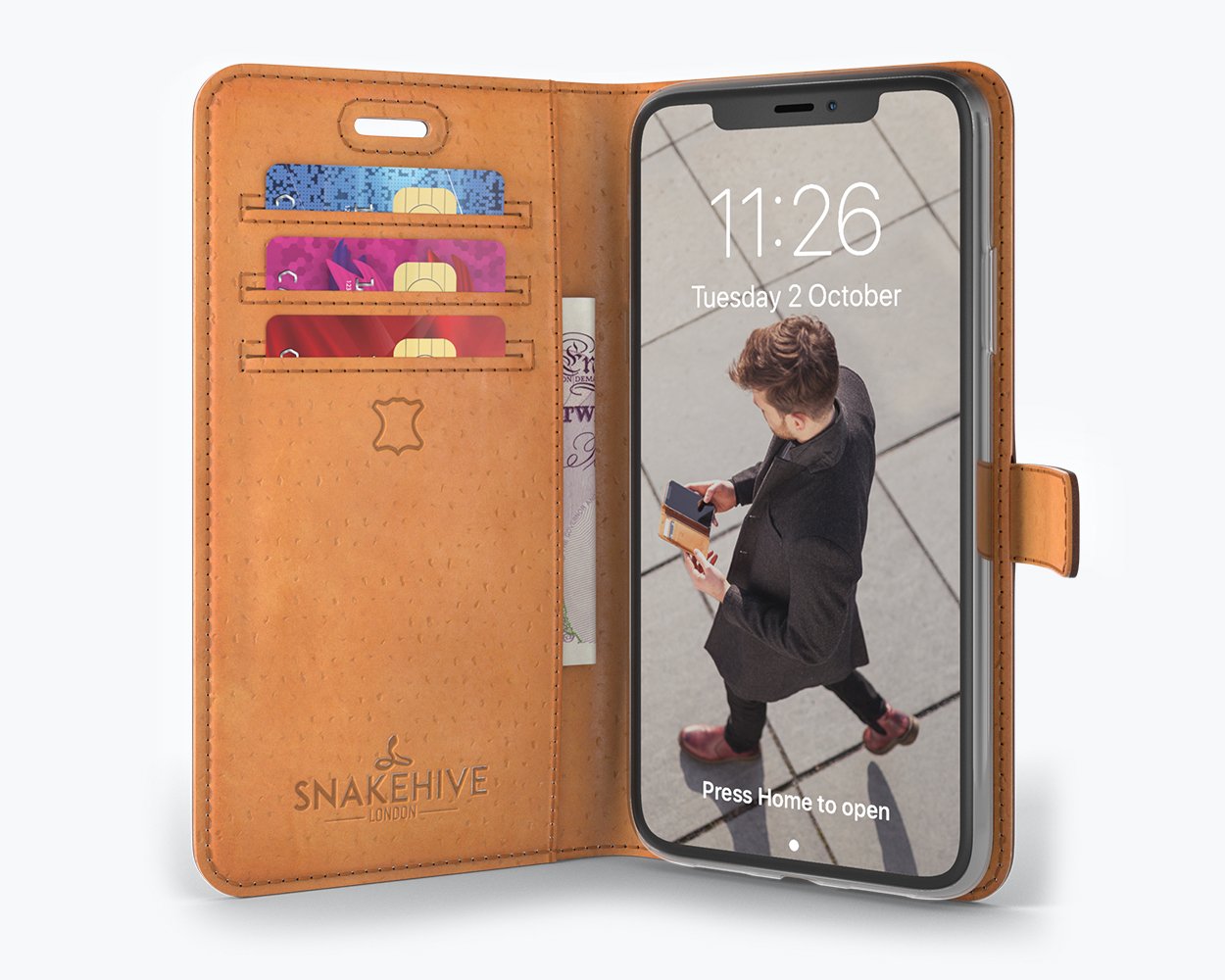 Apple iPhone 11 - Vintage Leather Wallet Phone Case