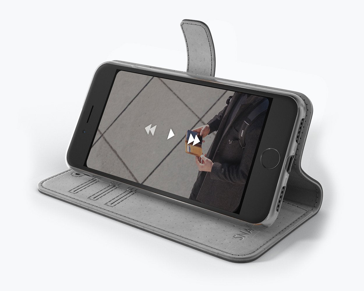 Apple iPhone 8 - Vintage Leather Wallet Phone Case