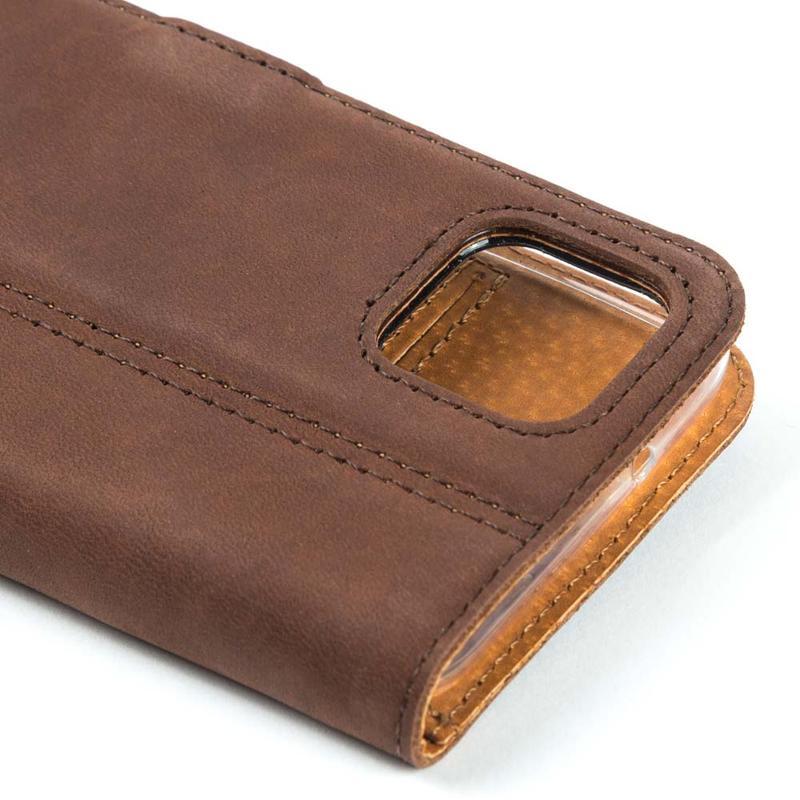 Google Pixel 4 - Vintage Leather Wallet Phone Case
