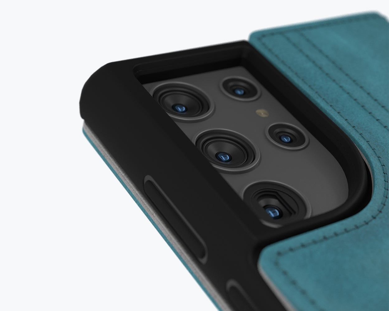 Samsung Galaxy S22 Ultra - Vintage Leather Wallet Phone Case