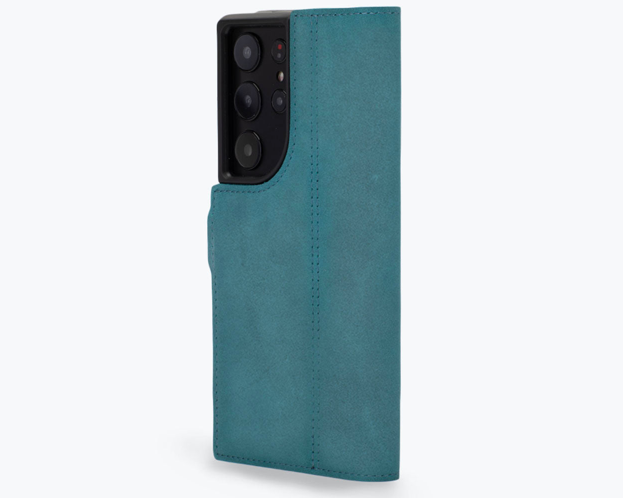 Samsung Galaxy S23 Ultra - Vintage Leather Wallet Phone Case